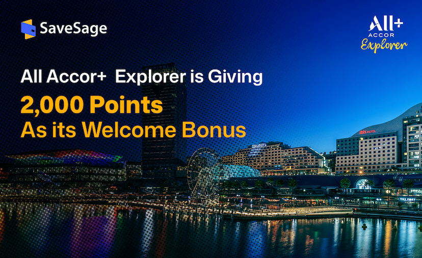 ALL Accor+ is Giving 2,000 Points as Its Welcome Bonus