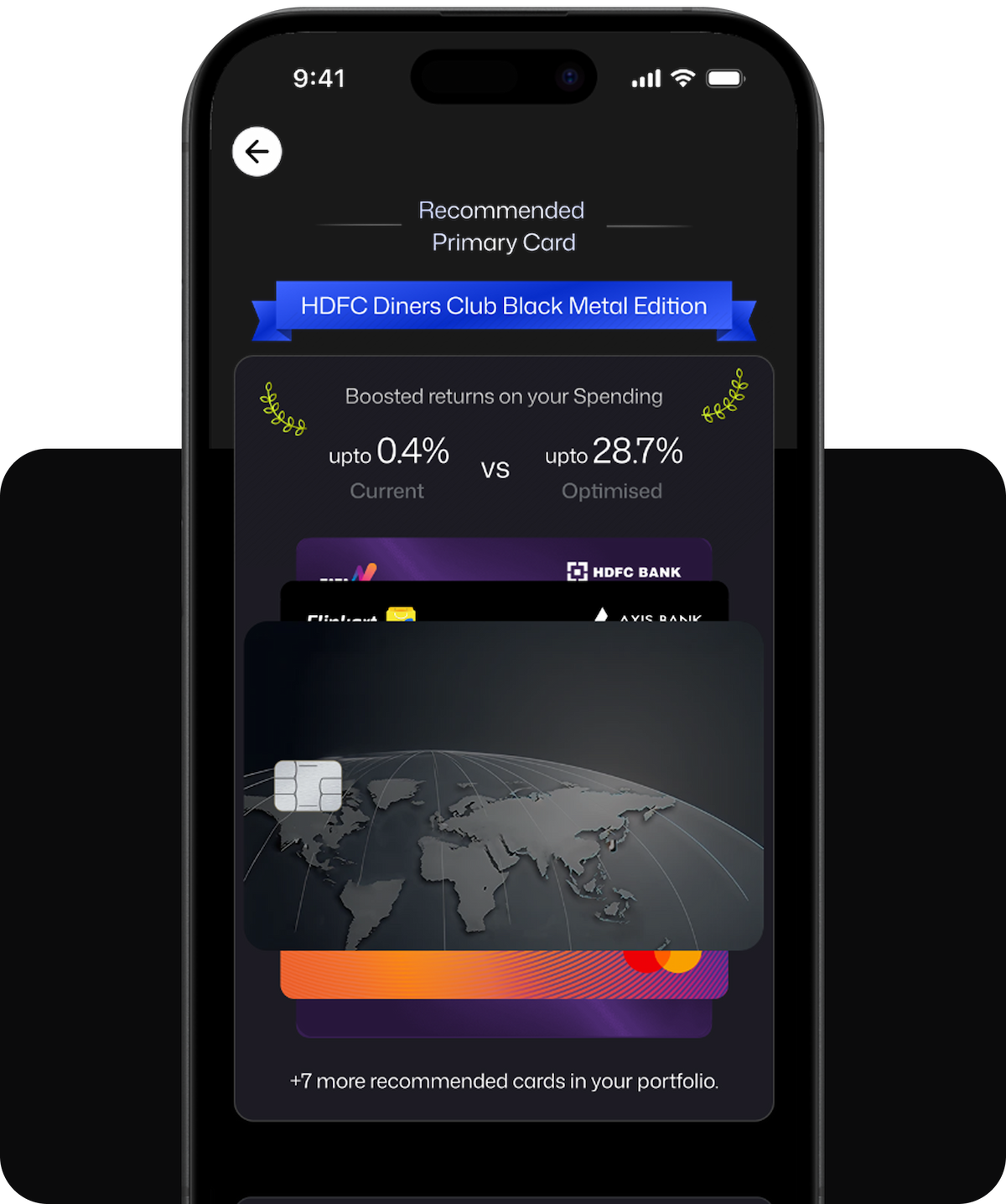 Get Personalized Card Recommendations